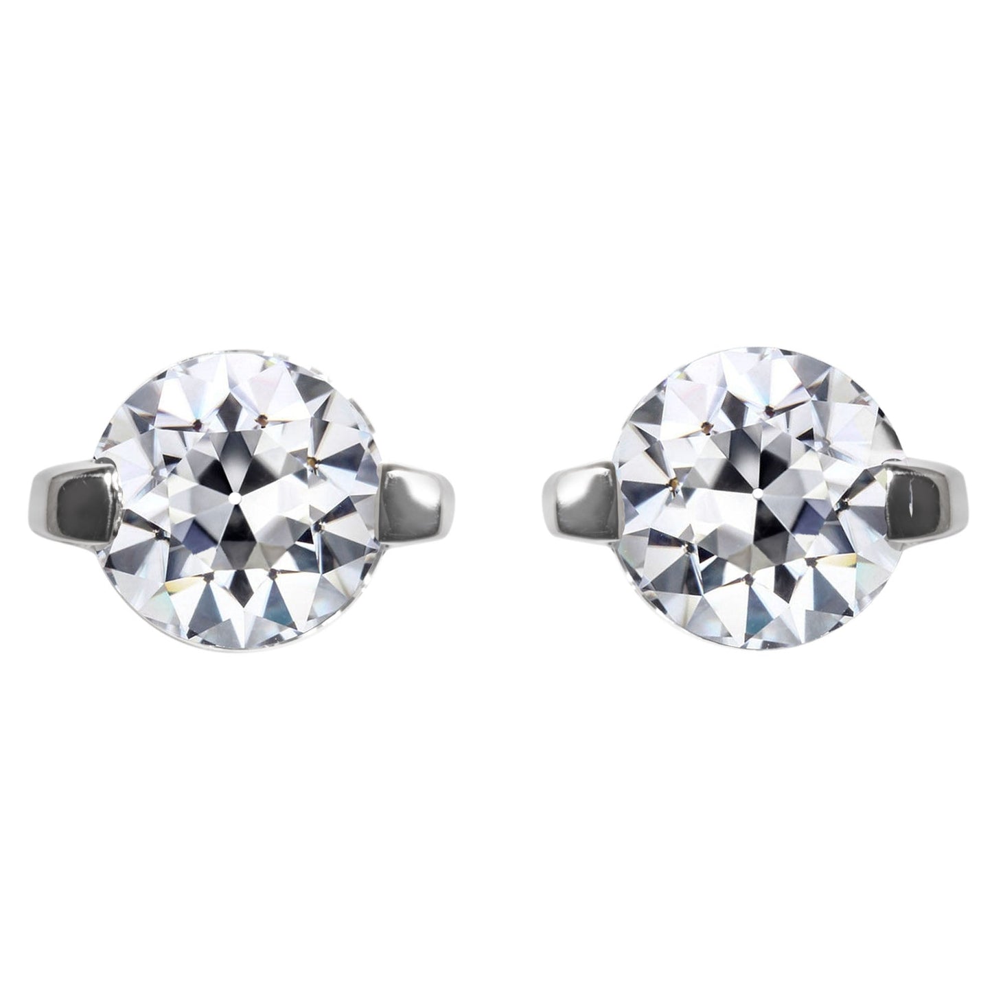 Sofisticato Diamante Fine Orecchini 2,50 carati – vista principale
