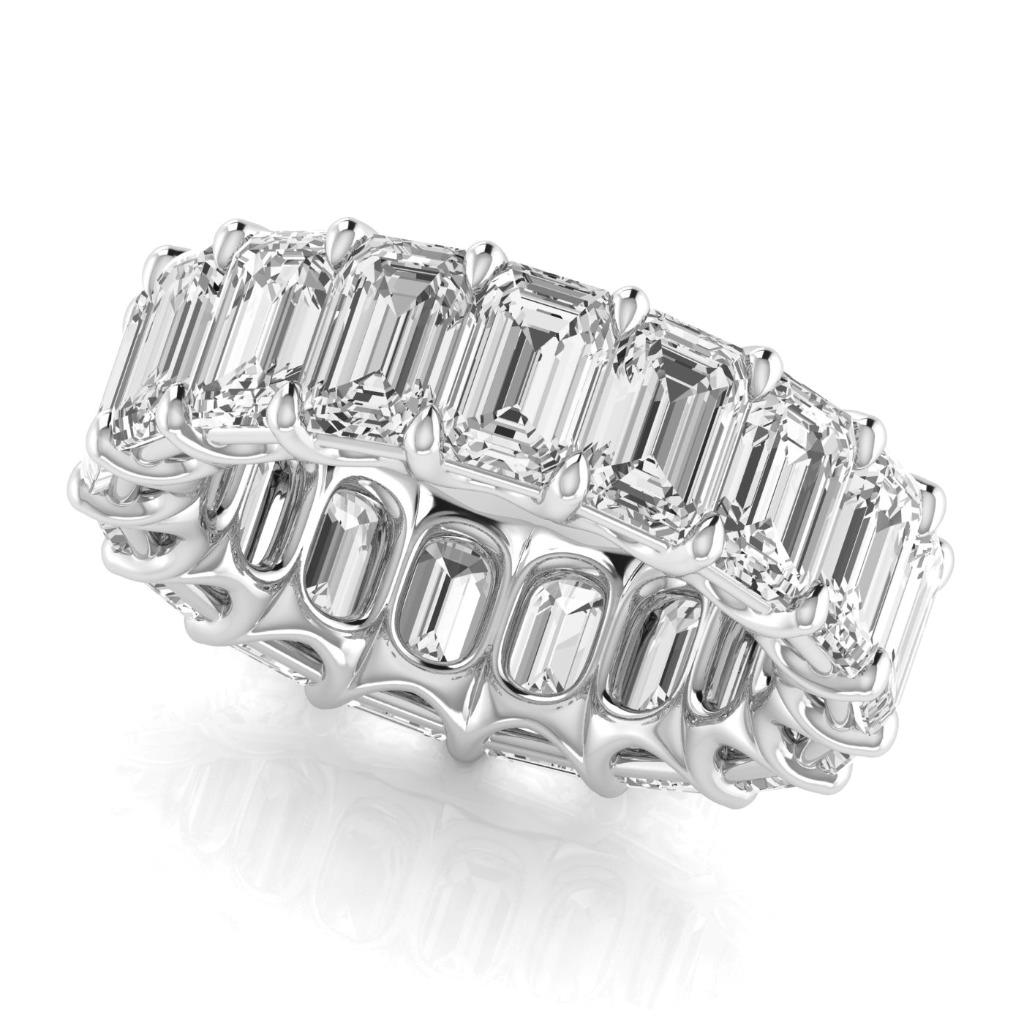 Brillante Eternity Band – vista laterale