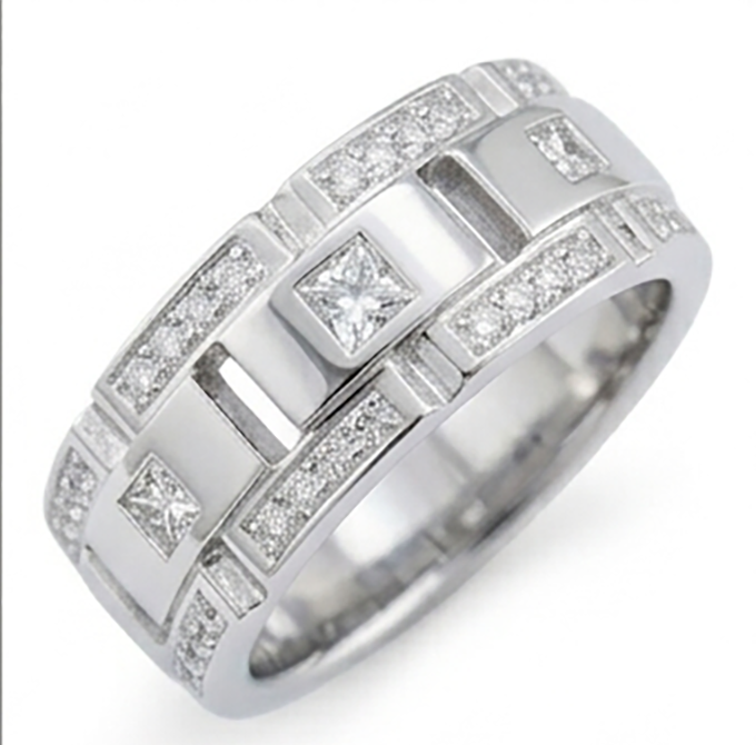 Fede Eternity Diamante Vero 2.72 Carati