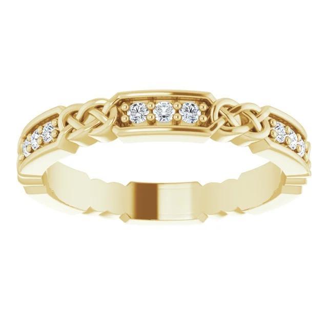 Fede Nuziale Con Naturale Diamanti Stile Vintage 1.80 Carati