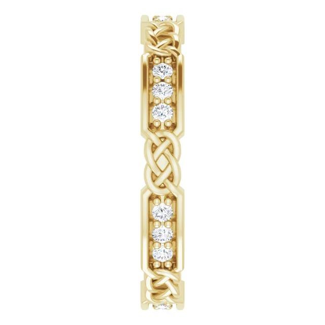 Fede Nuziale Con Naturale Diamanti Stile Vintage 1.80 Carati