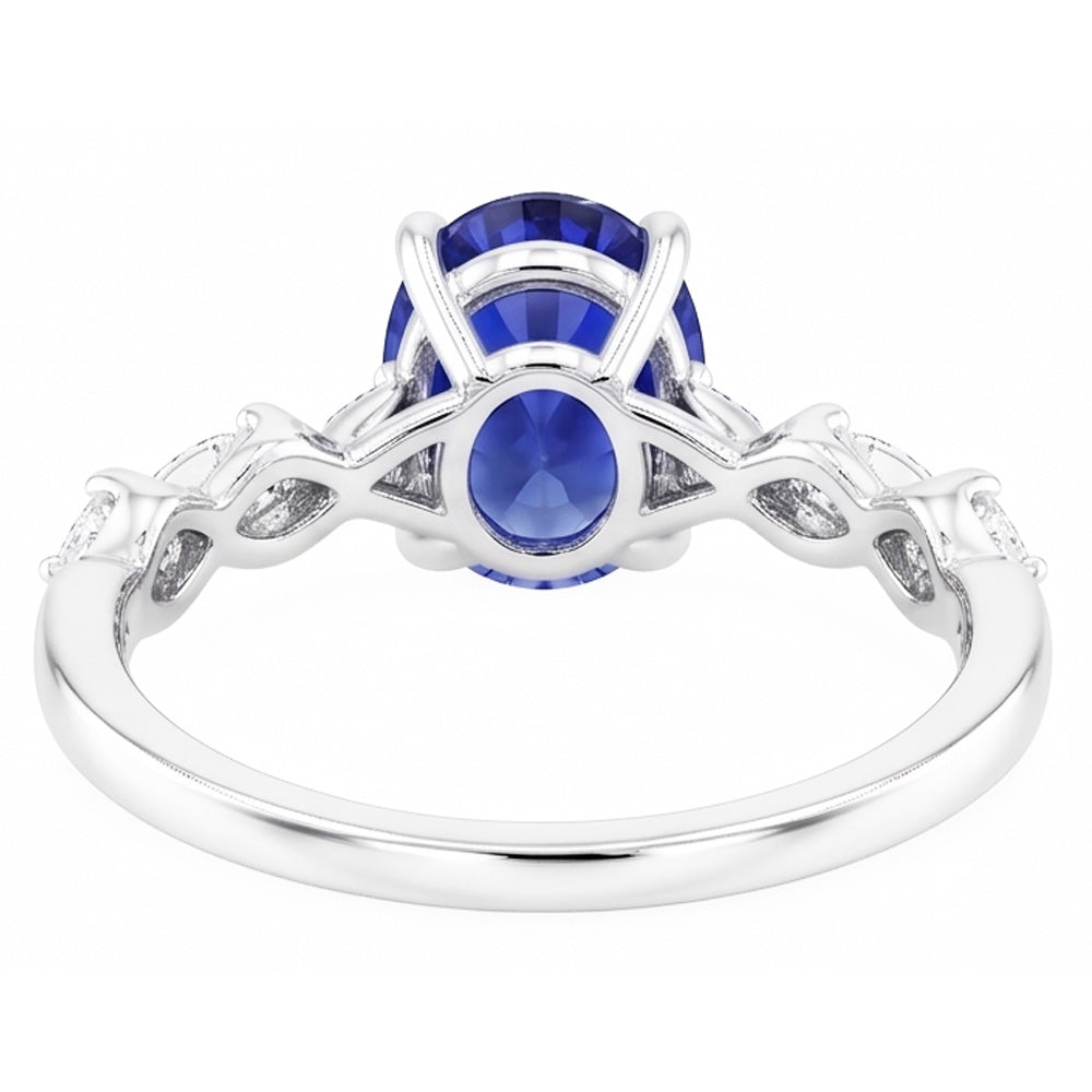 Fiordaliso Zaffiro Anello
