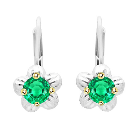 Smeraldo Gemstone Earring – vista principale