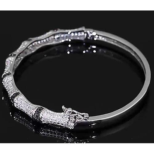 Gioielli Personalizzati Con Vero Diamanti Bracciale Da Donna In Oro Bianco