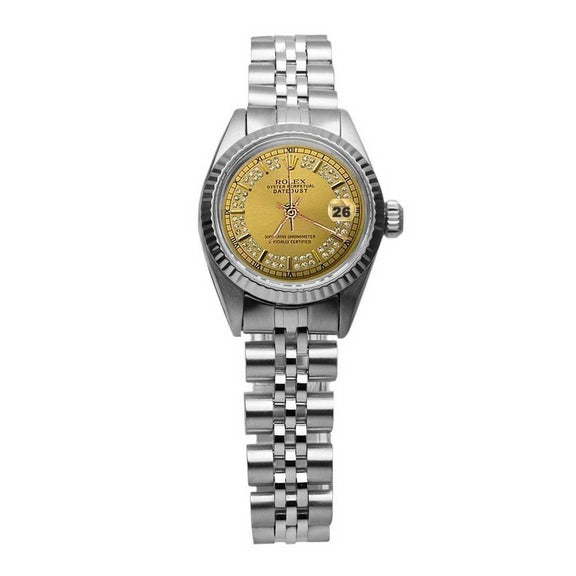 Giubileo in acciaio inossidabile Rolex quadrante champagne