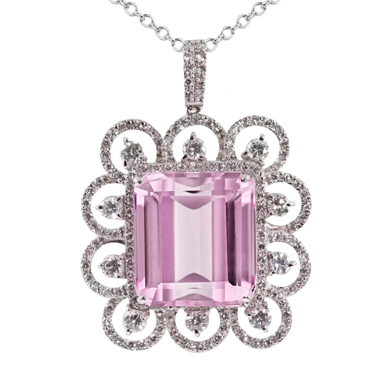 Kunzite Cristallo Collana