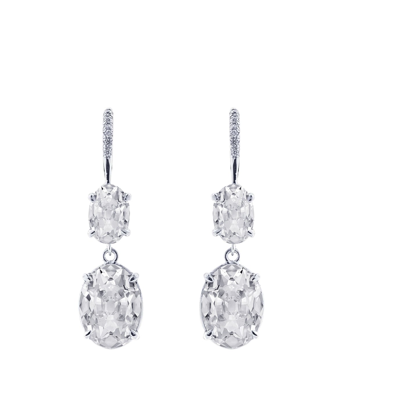Scintillante Diamante Fine Orecchini 1,50 carati – vista principale
