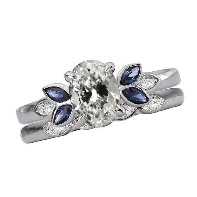 Brillante Anello di Fidanzamento 2,50 carati Oro Bianco 14K – vista principale