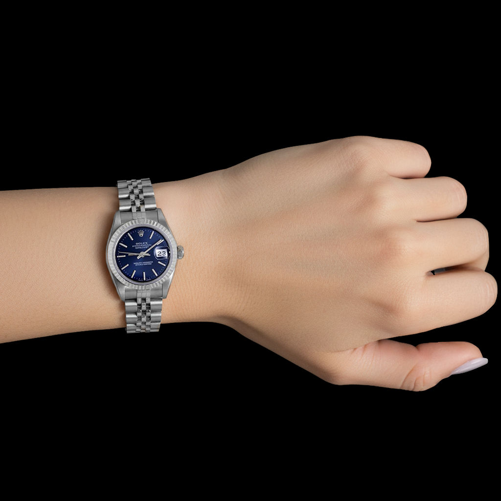 Radioso Rolex carati – vista dall'alto