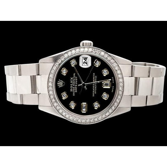 Lunetta con diamanti Orologio Rolex Datejust