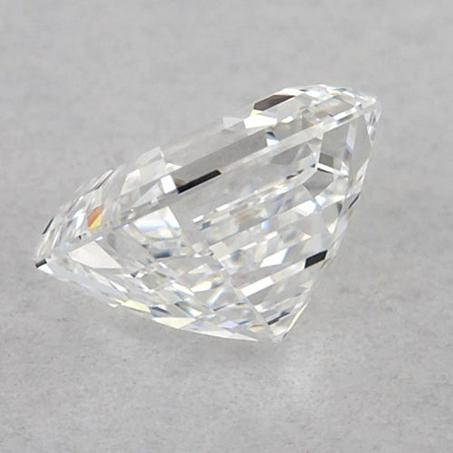 Diamante Asscher da 2 carati, sciolto, taglio E-VVS1, taglio Very Good