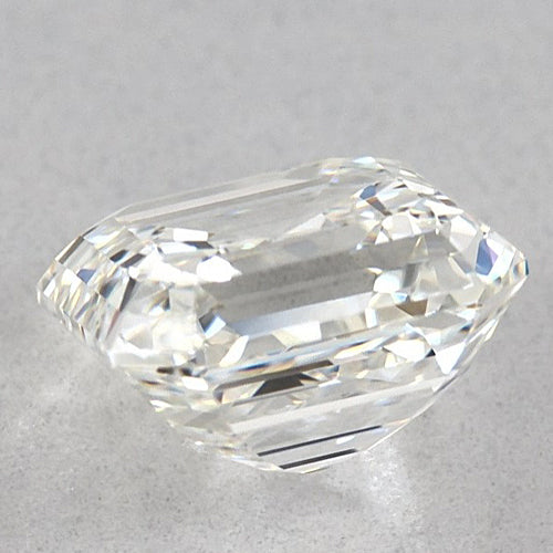 Asscher Diamante Fine anello in Gold – vista laterale