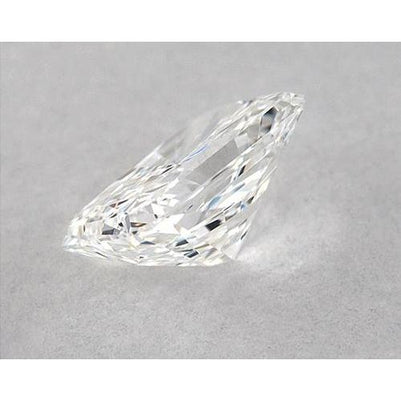Diamante radiante da 2,5 carati, sciolto, taglio F VVS1, molto buono