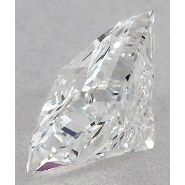 Diamante princess da 6 carati, sciolto, taglio E/VVS1, eccellente