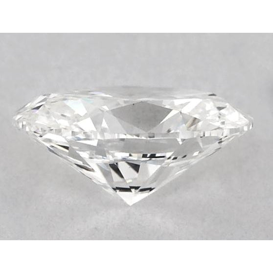 Diamante ovale da 4 carati, taglio F/V/S1, taglio Very Good