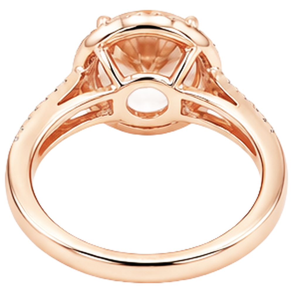 Morganite Anello Cocktail