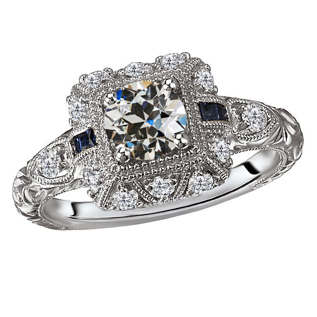 Abbagliante Diamante Fine Anello Nuziale 1 carati – vista principale