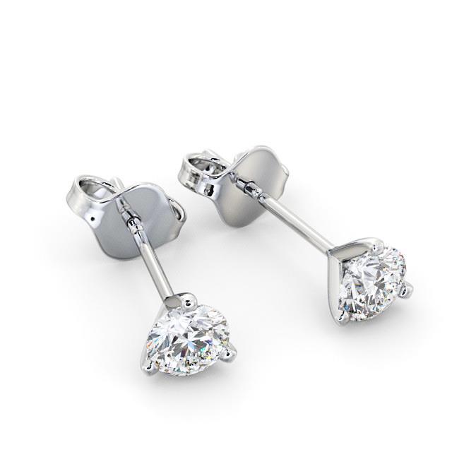 Orecchino Da Donna Con Vero Diamante Rotondo Da 1,35 Ct