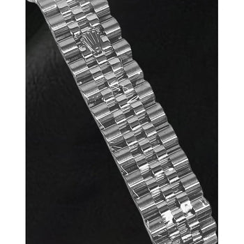 Orologio Rolex Date-just 31 mm con quadrante blu romano in acciaio inossidabile