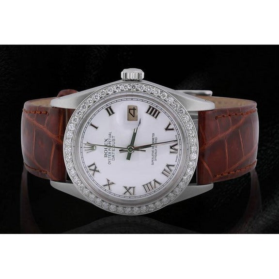 Orologio Datejust Rolex con quadrante romano