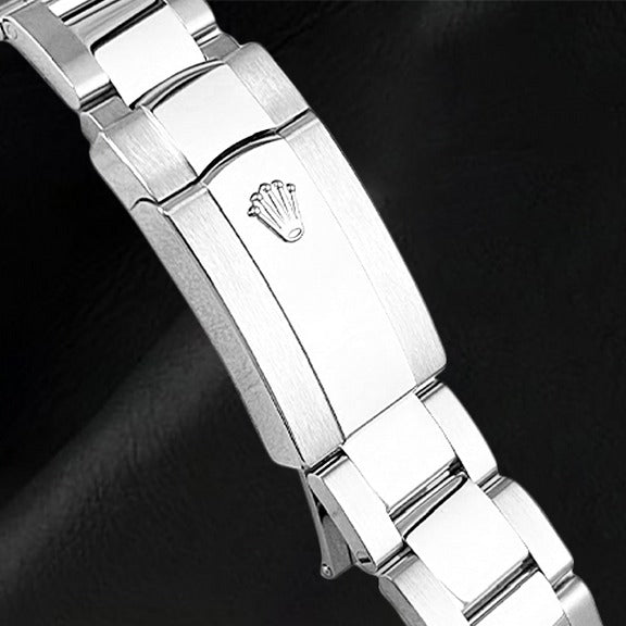 Orologio Rolex 126300 Datejust 41mm quadrante grigio romano luminoso in acciaio inossidabile
