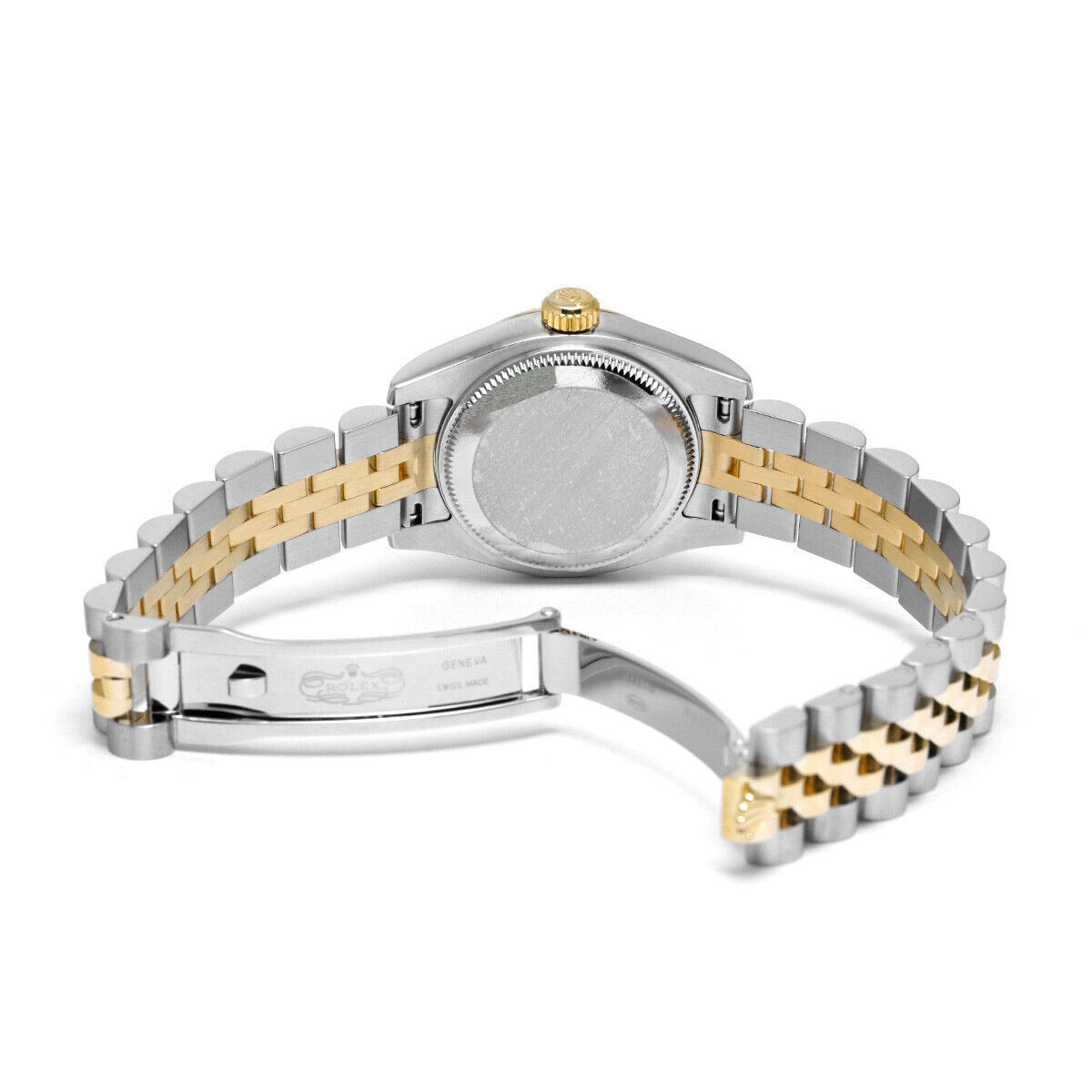 Orologio Rolex 179173 Datejust 26 mm quadrante champagne con diamanti anno 2014 bicolore
