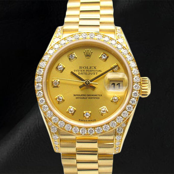 Rolex oro con diamanti sales