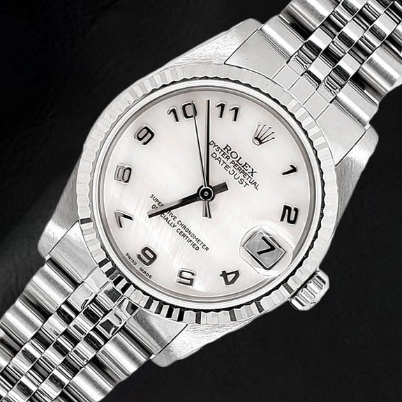 Orologio Rolex Datejust 31mm quadrante arabo