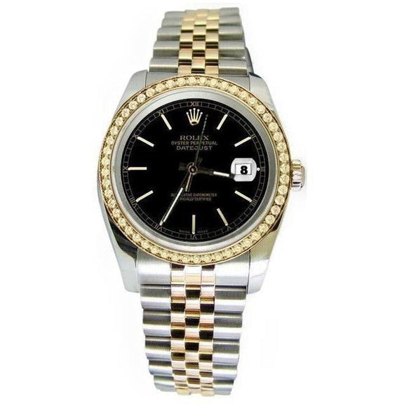 Orologio Rolex Datejust con quadrante in oro massiccio