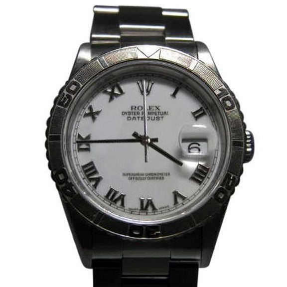 Orologio Rolex Datejust da uomo con lunetta Thunderbird