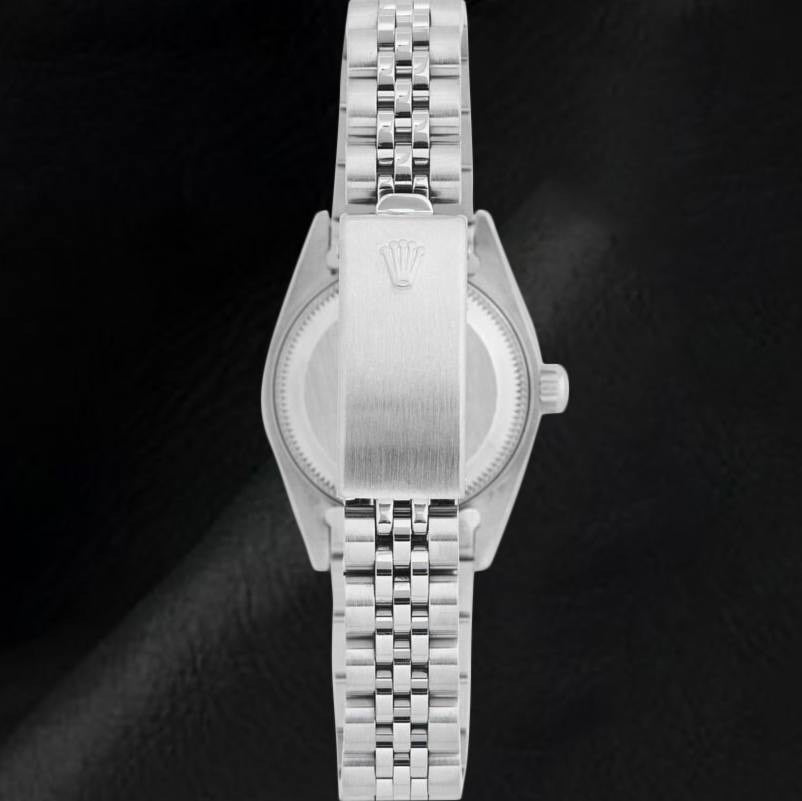 Orologio Rolex Datejust in madreperla rosa con quadrante romano da 26 mm in acciaio inossidabile