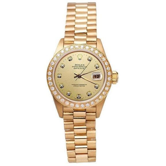 Orologio Rolex Datejust in stile presidente