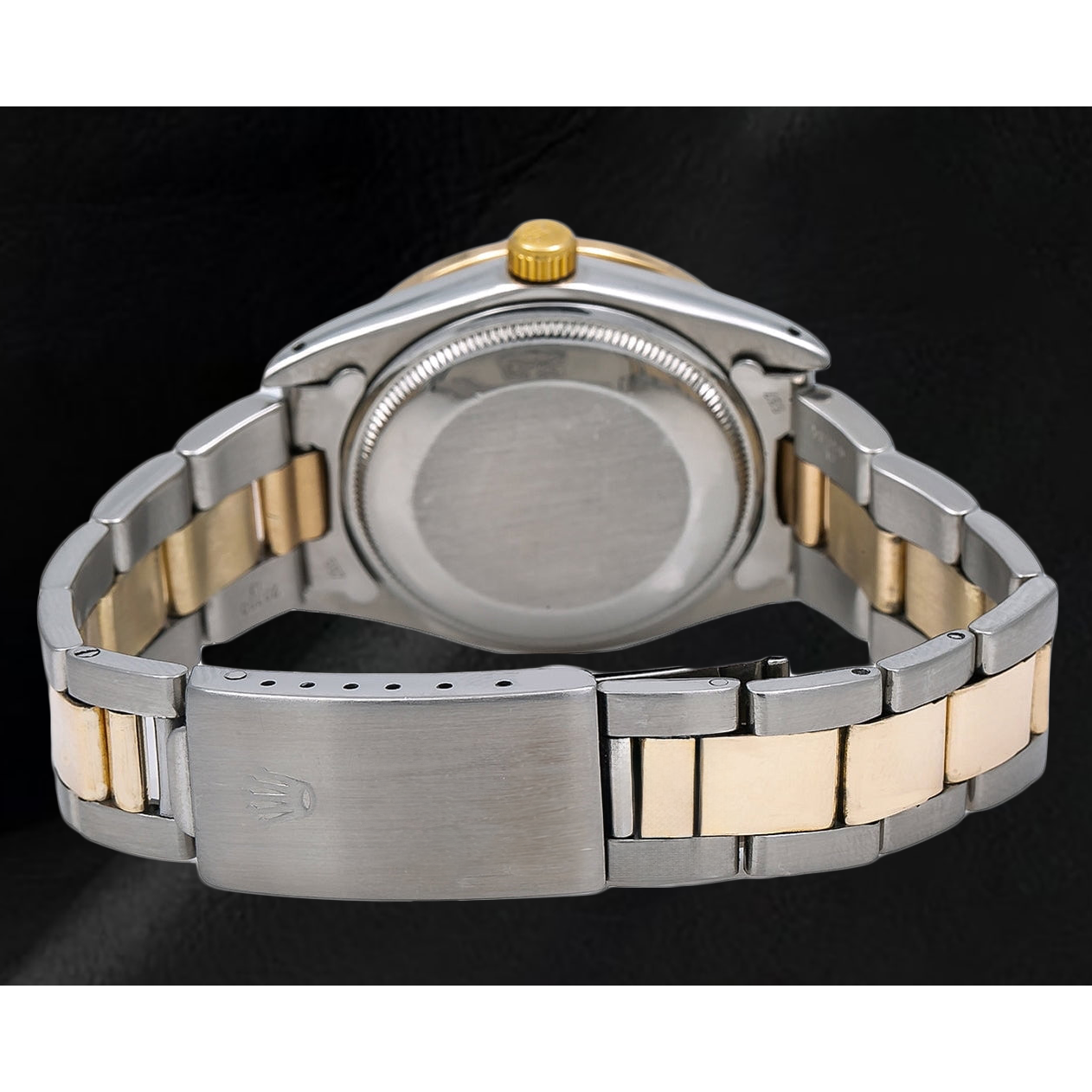 Orologio Rolex Lady Datejust con quadrante in madreperla bianca e diamanti, 31 mm, bracciale Oyster bicolore