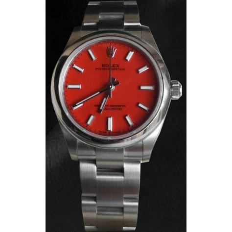 Orologio Rolex Ostrica perpetual corallo rosso