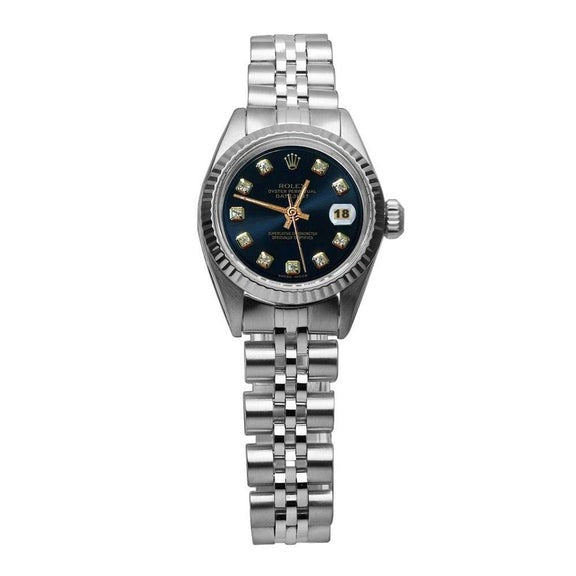 Orologio Rolex con cinturino giubileo in acciaio inossidabile con quad