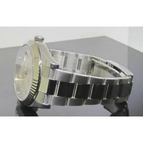 Orologio Rolex modello 126334 con quadrante argento e diamanti