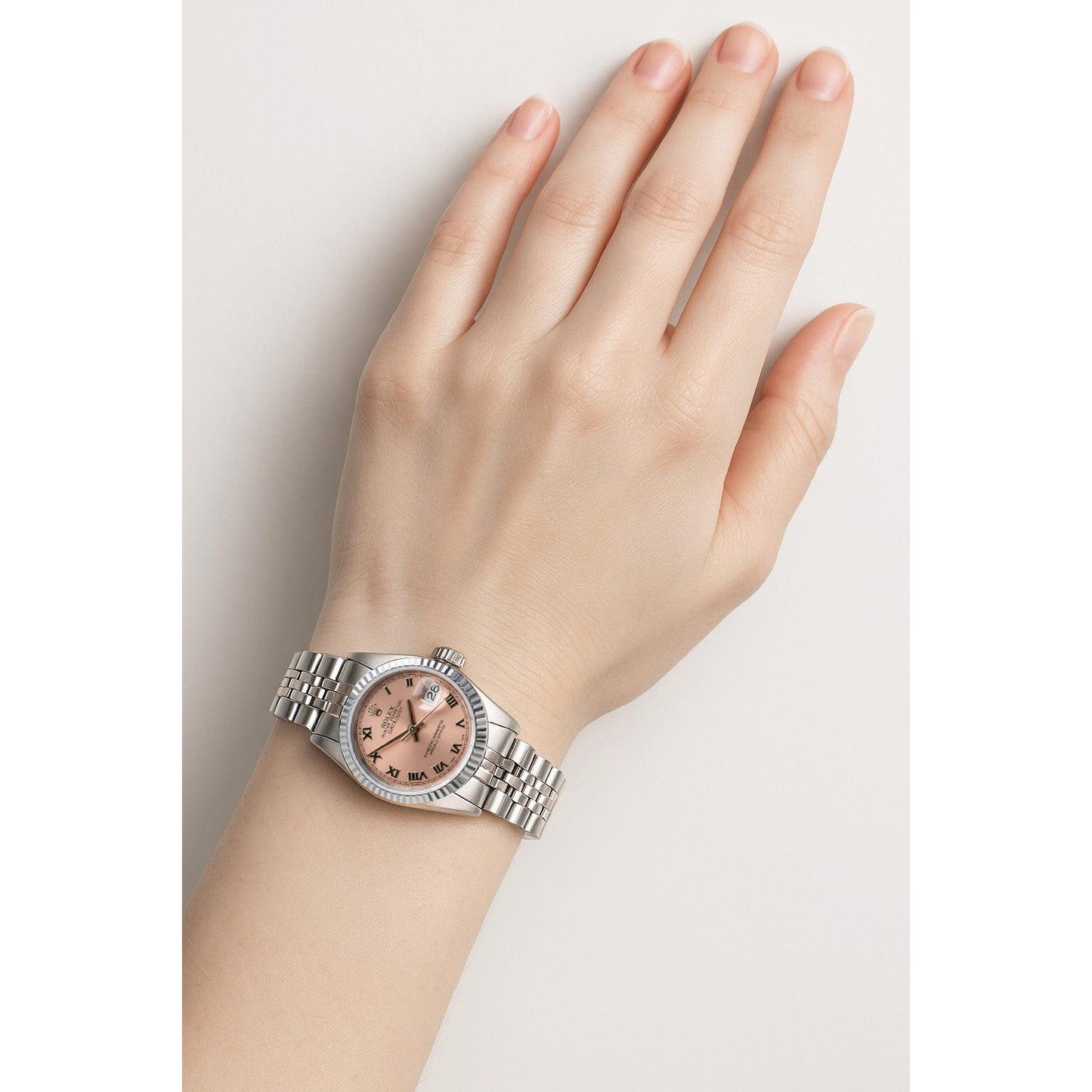 Orologio Rolex signora Salmon con quadrante romano P4