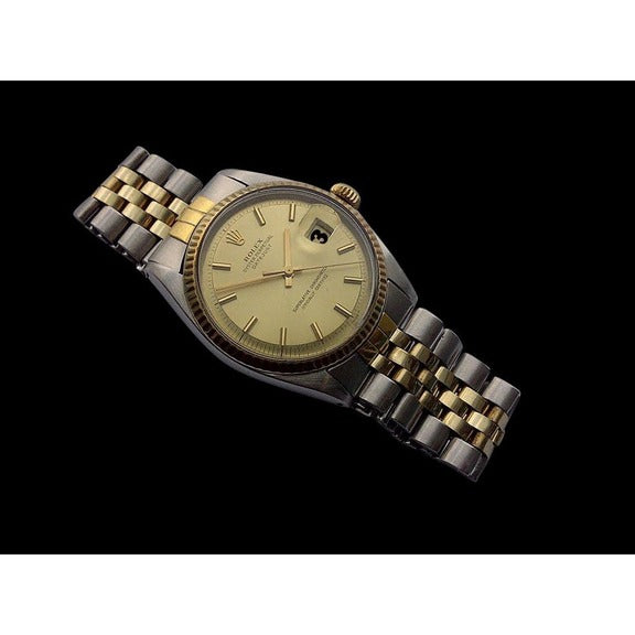 Orologio Rolex vintage super pulito in oro massiccio e acciaio inossid