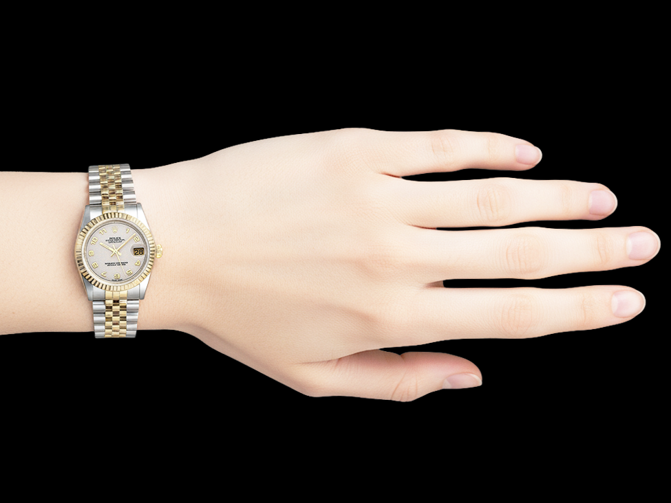 Orologio da donna Rolex Datejust 31 bicolore rosa giubileo