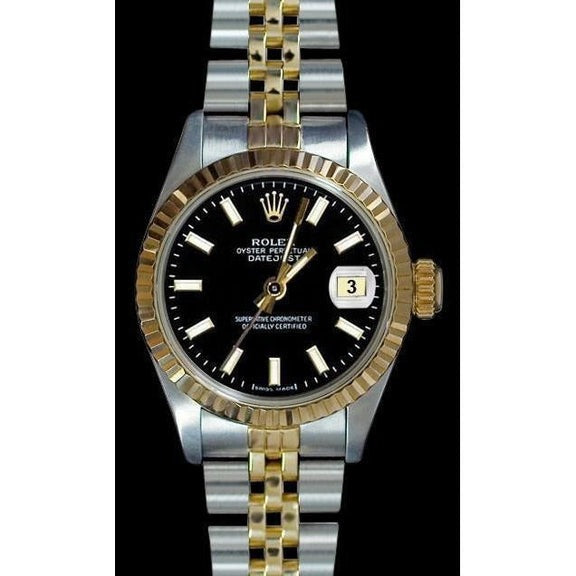 Rolex nero donna sale