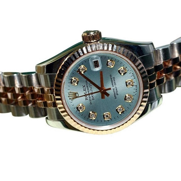 Orologio da donna Rolex Datejust quadrante blu