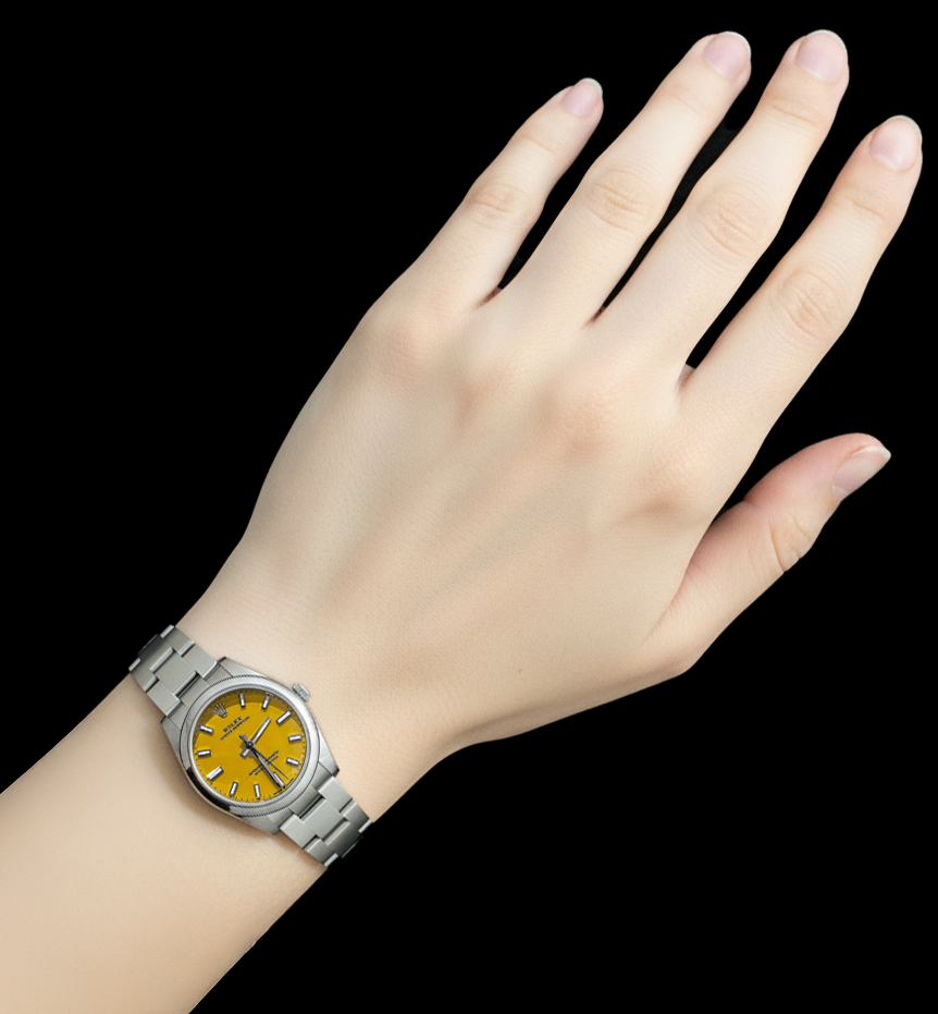 Orologio da donna Rolex ostrica perpetua 31mm in acciaio inossidabile P3