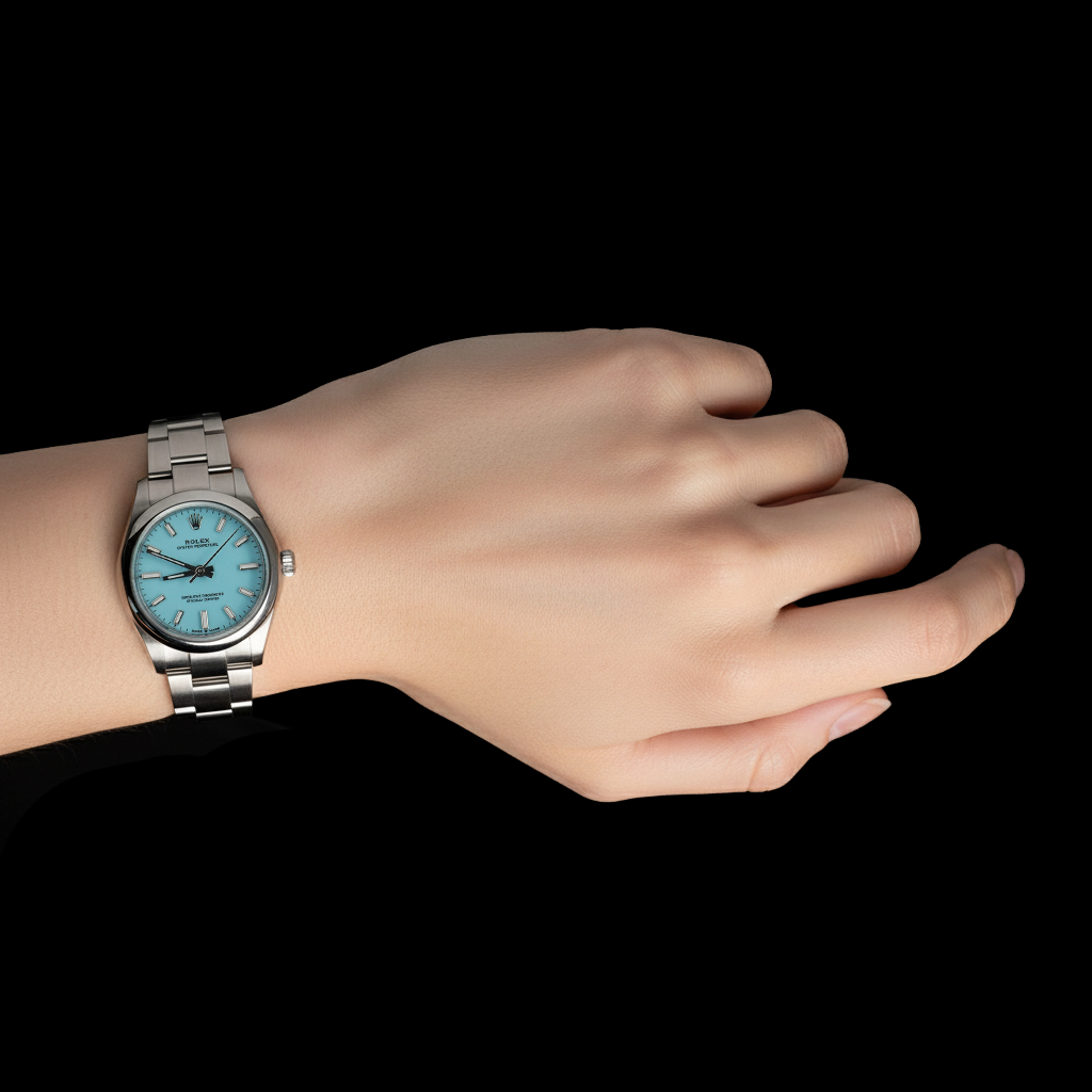 Orologio da donna Rolex ostrica perpetua 31mm in acciaio inossidabile P4