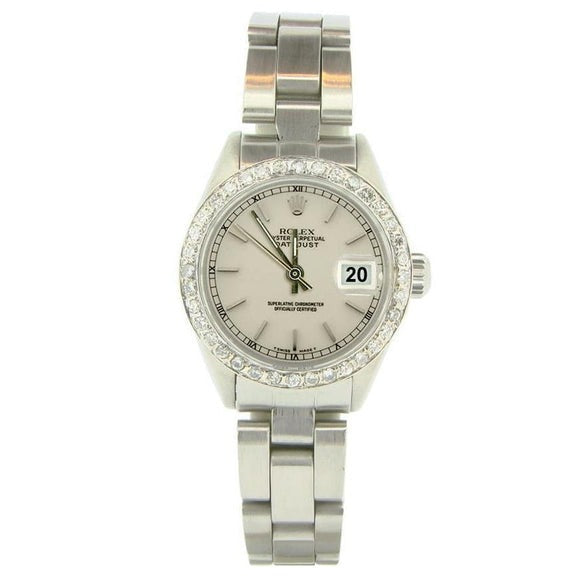 Orologio da donna con quadrante in argento