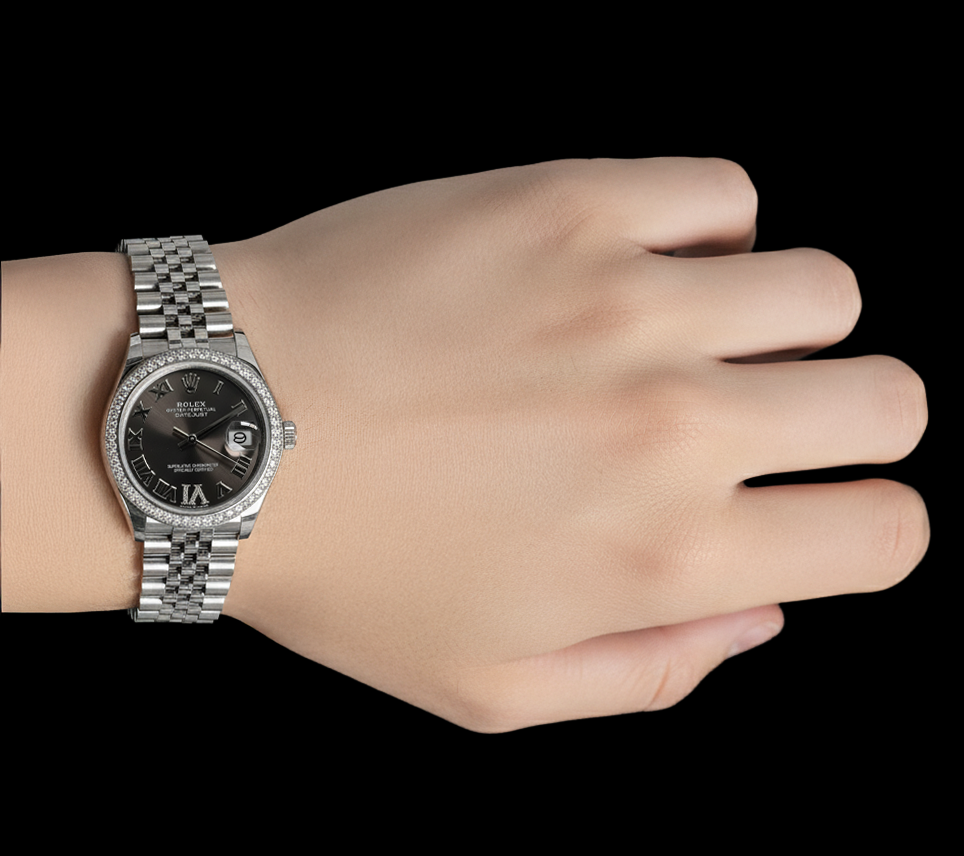 Orologio da uomo Rolex Datejust 31mm con bracciale giubileo