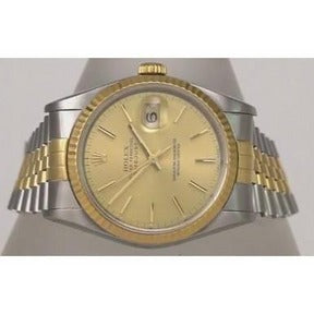 Orologio da uomo Rolex Datejust 36 mm quadrante champagne