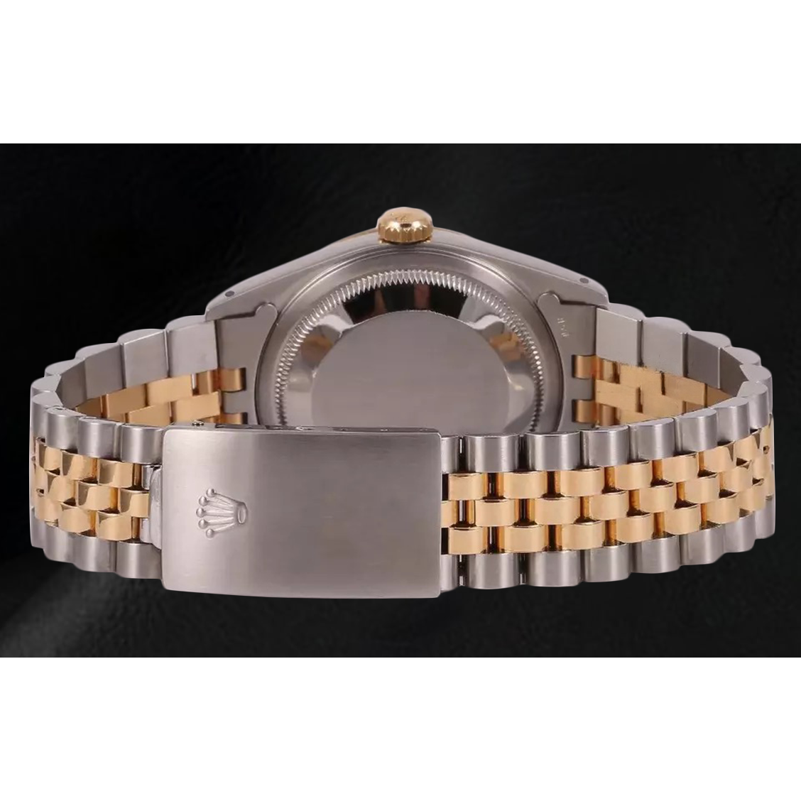 Orologio da uomo Rolex Datejust Quadrante in madreperla con diamanti bicolore IMPOSTAZIONE RAPIDA