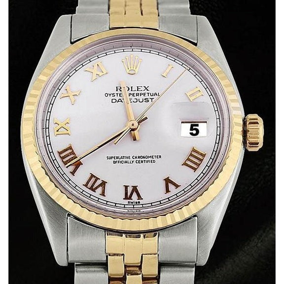 Orologio da uomo Rolex Datejust giubileo in acciaio inossidabile e oro