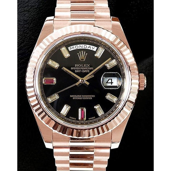 Rolex oro rosa e diamanti new arrivals