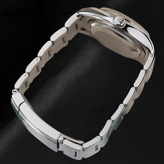 Orologio da uomo Rolex ostrica perpetua argento
